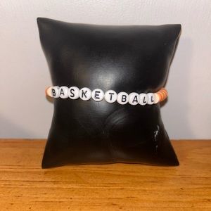 Basketball Heishi Bracelet